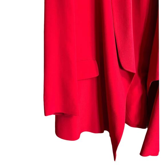 Emanuel Ungaro Red Blazer with Notched Lapels - Picture 9 of 13